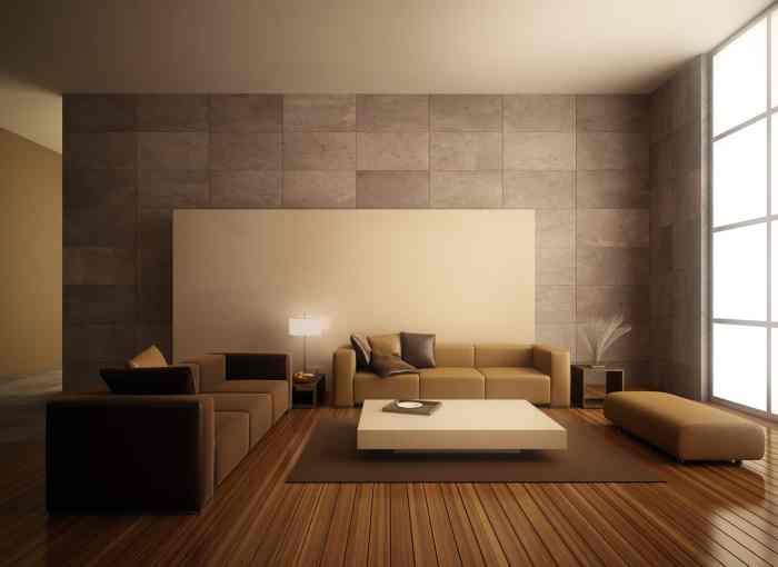 Minimalist interior design style medium