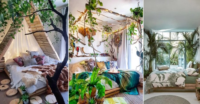 Nature-inspired classic bedrooms