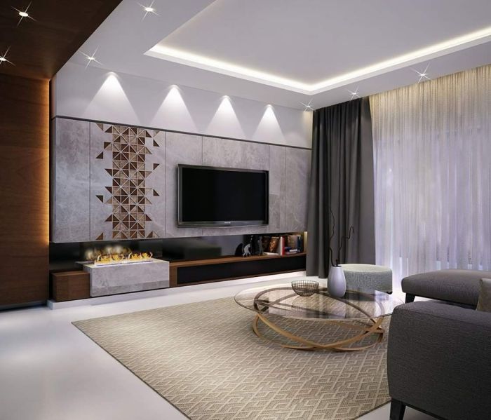 Luxury living room decor