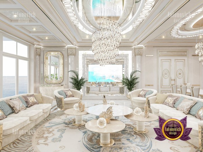 Luxury living room decor