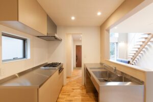 Kitchen japanese house inspired kitchens design white minimalism funabashi color focused combined finishes glossy clean fresh found create look