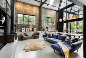 Loft warehouse industrial design ideas style interior apartment house living room visit designideas article styles architecture