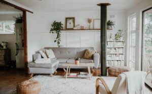 Living scandinavian room nordic design rooms white sofa inspired coffee table gluck samantha slipcovered