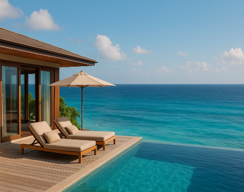 Resort Eksklusif dengan Pemandangan Laut Tak Tertandingi