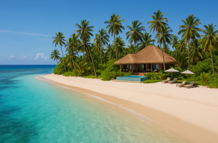 Pulau Pibadi Terindah dengan Pantai Eksklusif